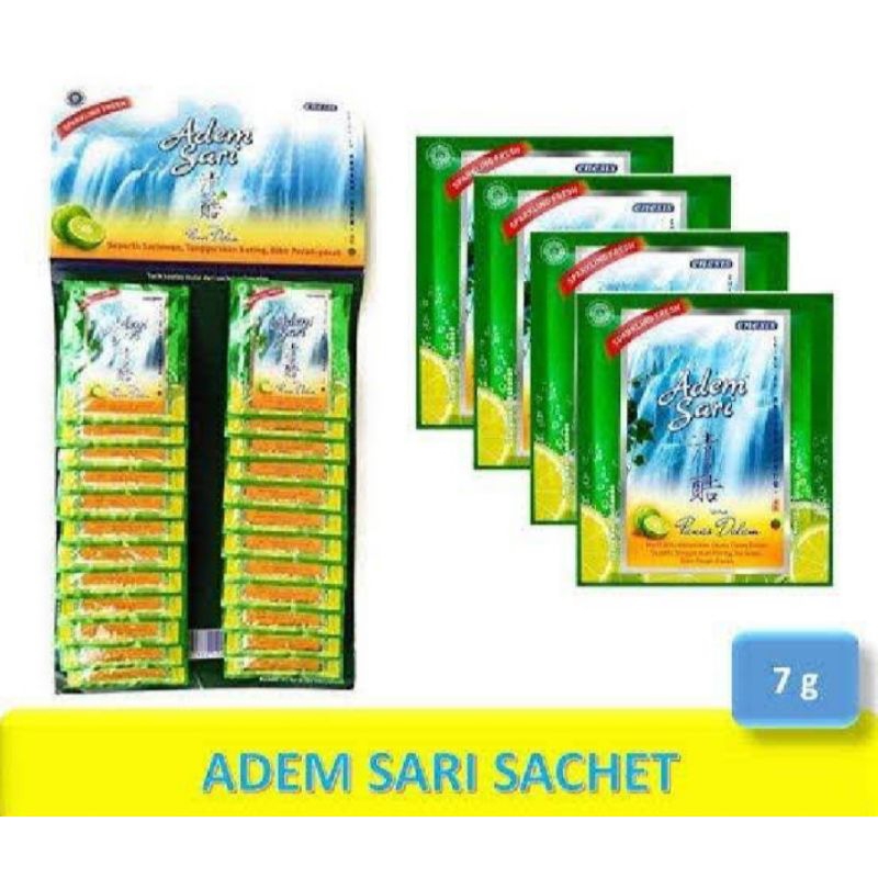 

Adem Sari Minuman Penyejuk 24 Sachet