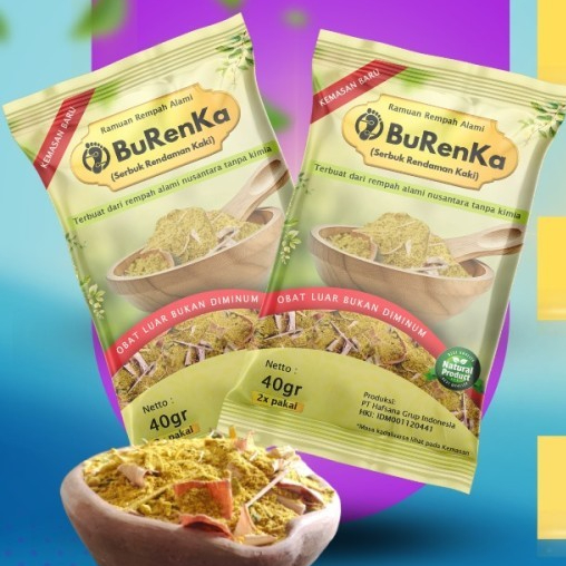 Burenka Rempah Kaki Serbuk Burenka Rendaman Kaki