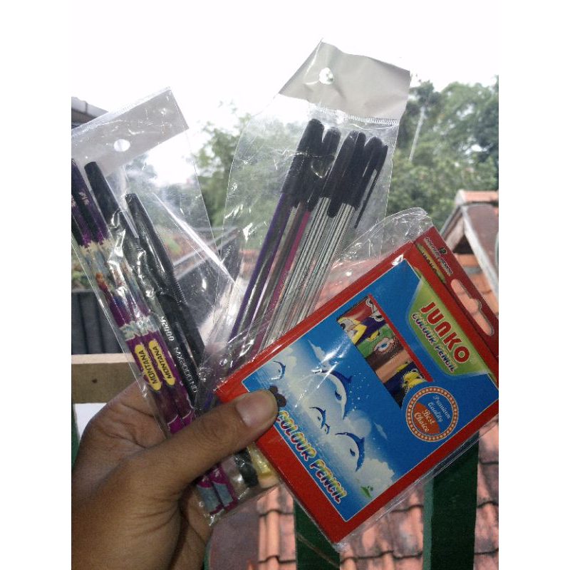 

paket hemat pesil warna&pulpen-3in1