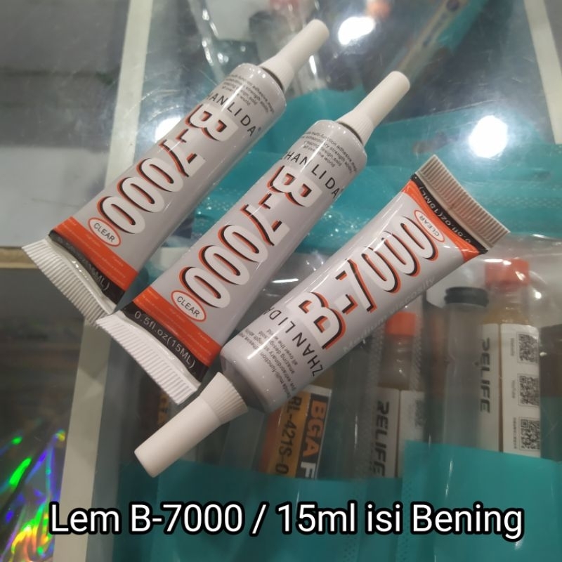 

Lem Ts Lem Touchcreen B-7000/ B7000 15ml Isi Warna Transparan Lem Lcd Lem Cessing hausing