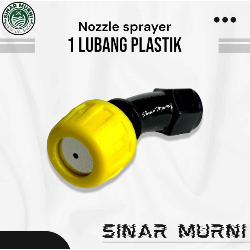 Nozzle Spuyer Sprayer Tangki Elektrik Spuyer Kabut Spuyer Semprot Hama Lubang 1 Lurus Bengkok