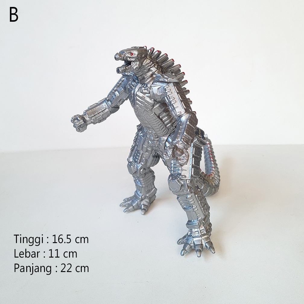 FIGURE MECHA GODZILLA 2021 GODZILLA VS KONG MAINAN KOLEKSI PAJANGAN