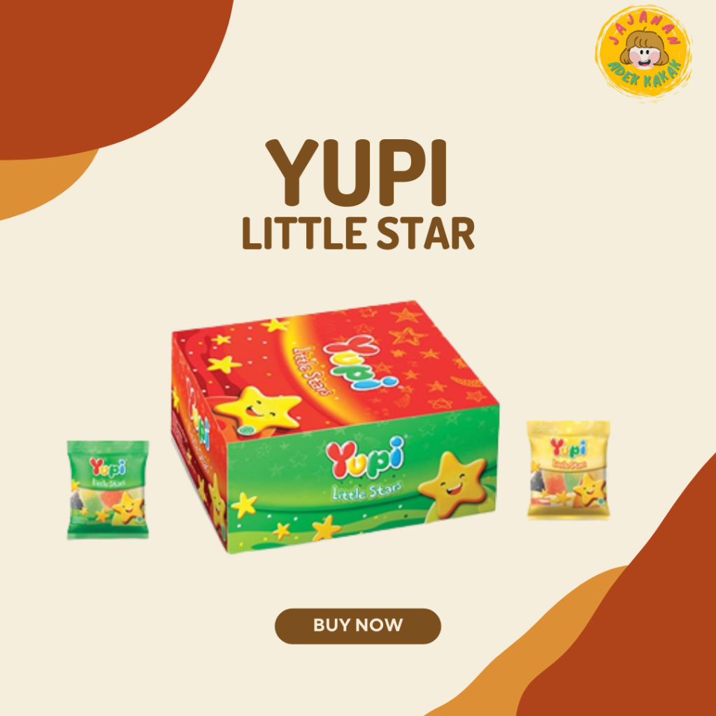 

Yupi Box Little Star Isi 24 Pcs