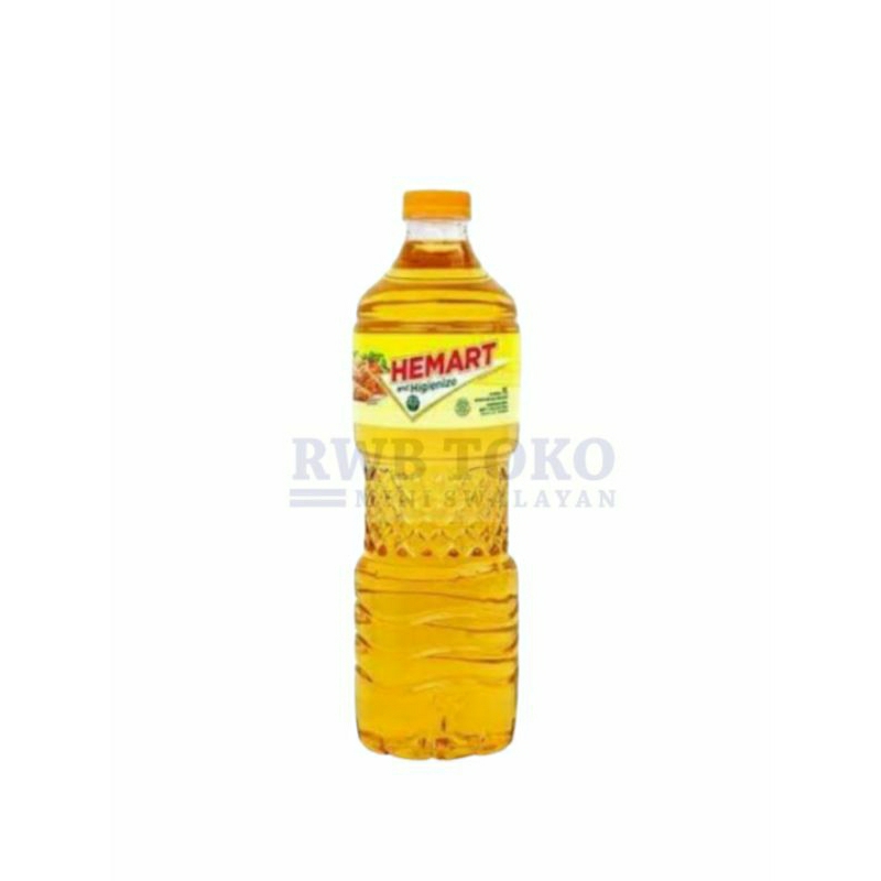 

hemart minyak goreng 1 liter botol