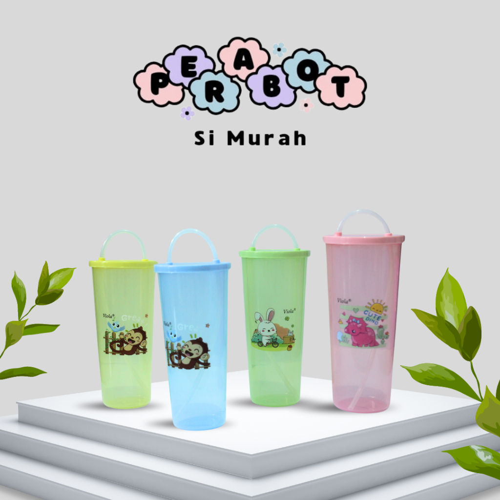 Botol Minum Anak / Botol Minum Sedotan / Botol Minum Tutup / Botol Minum Lucu / Botol Minum Anak-ana