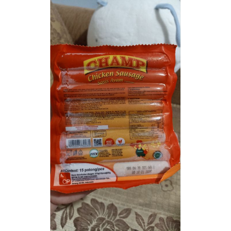 

sosis ayam Champ 375gram 15pcs