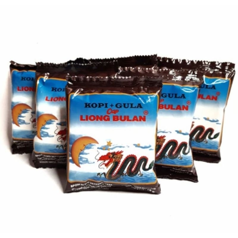 

Kopi Liong Bulan 25gr Per Pack isi 20 Sachet - Kopi Plus Gula
