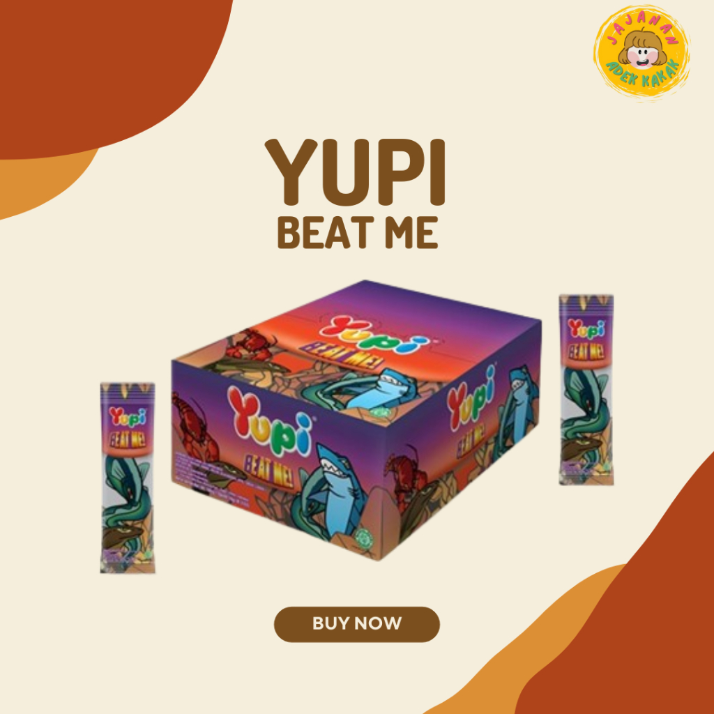 

Yupi Box Beat Me Isi 12 Pcs