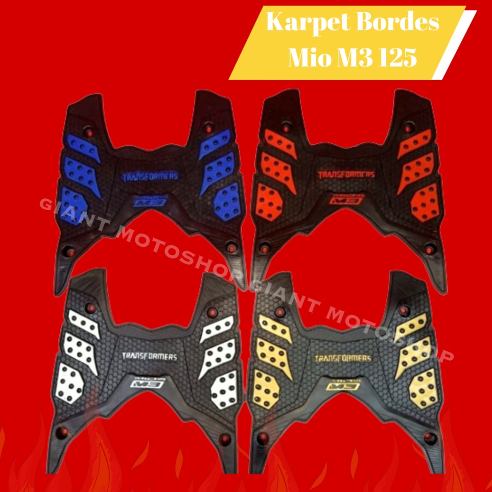 karpet bordes mio M3 125  alas kakipijakantatakaninjekan  W