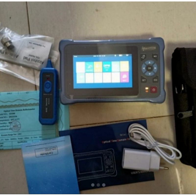 OTDR mini touchscreen