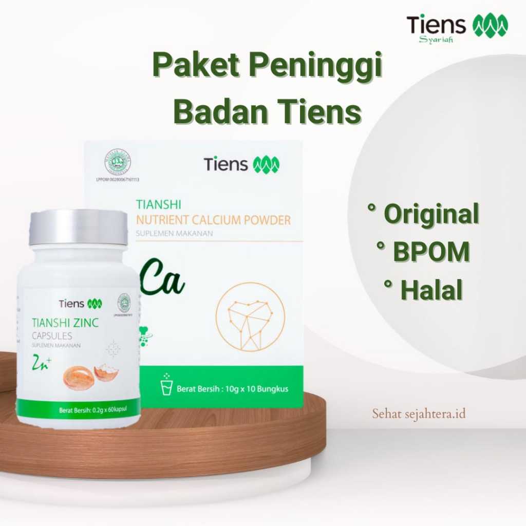 PENINGGI BADAN TIENS PENINGGI BADAN TERBAIK UNTUK REMAJA PENINGGI BADAN DEWASA 20 TAHUN KEATAS