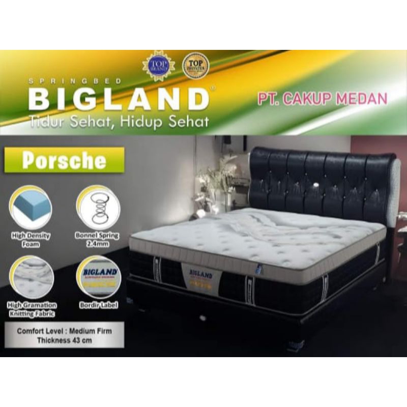 Matras Springbed Bigland Porsche 180x200