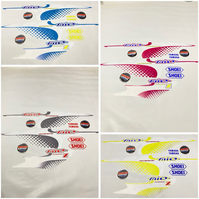 Striping mio bubble sporty mio z thailand transparan