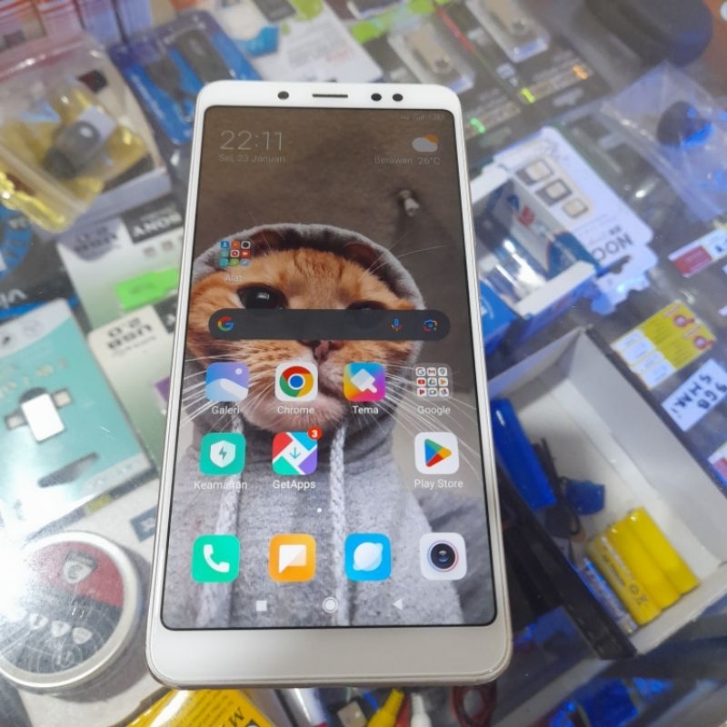 xiaomi redmi not 5 ram 3/32gb scond ori