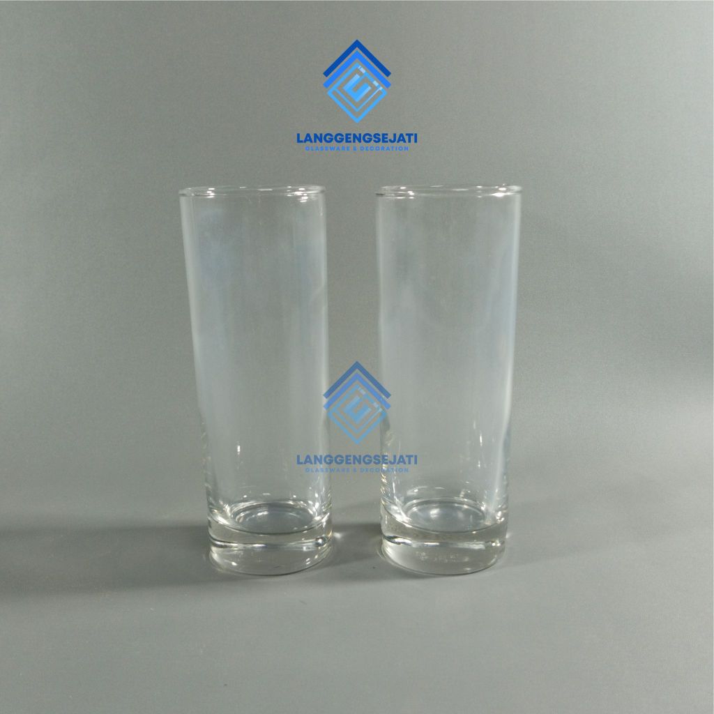 GELAS CITINOVA BAMBOO / GELAS KACA BAMBOO / GELAS SUSU / GELAS BELING / GELAS JUS / GELAS TINGGI