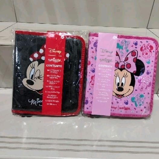 

Smiggle Disney Minnie Mouse Zip it Stationary Gift Pack Original SAlLE READY