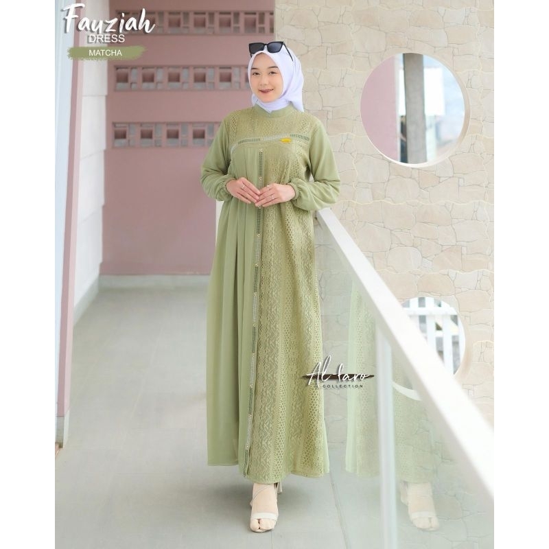 FAUZIAH DRESS Gamis Terbaru Gamis Elegan Gamis Murah Berkualitas