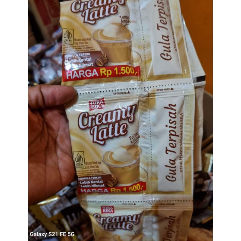 

Kopi Torabika Creamy Latte 5 sachet