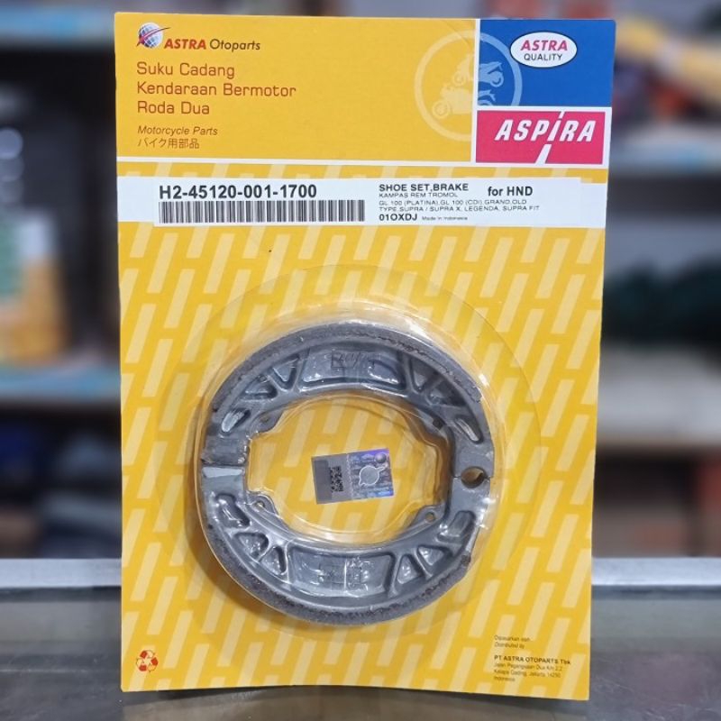 kampas belakang 001 indoparts/ Aspira random kampas belakang motor Honda / kampas belakang motor gra
