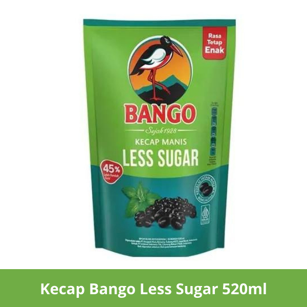 

Kecap Bango Less Sugar 520ml