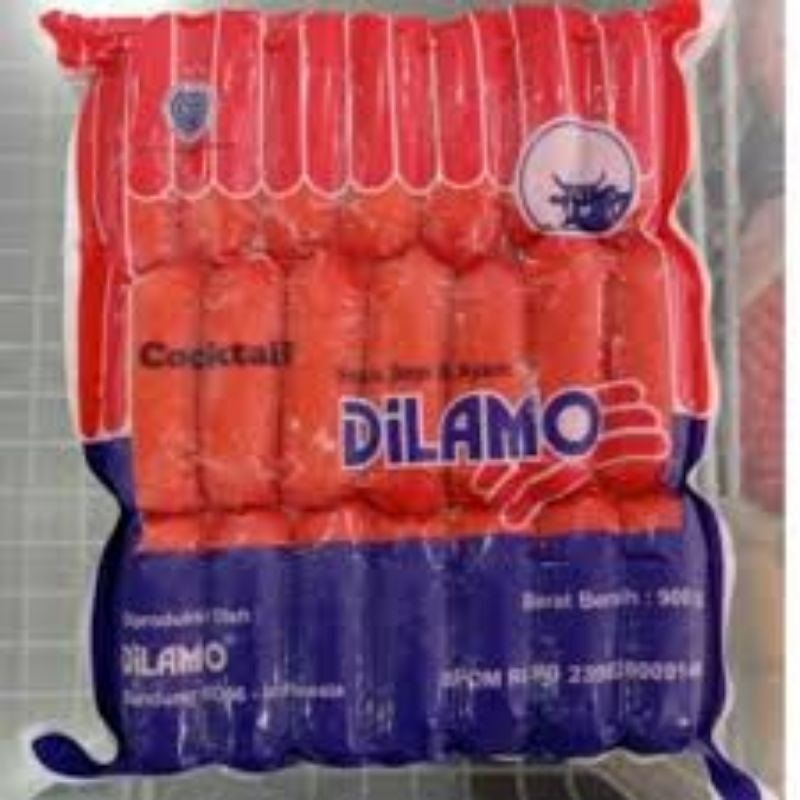 

Dilamo Beef Cocktail Merah 900gr / Sosis Sapi 900gr