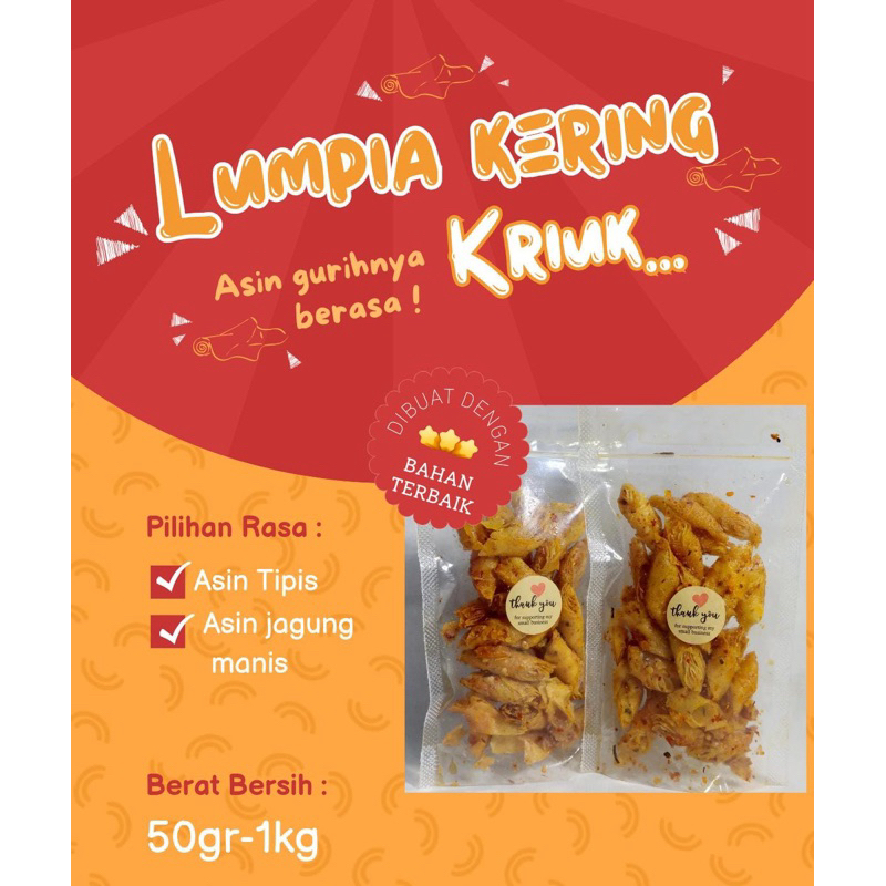 

Snack Lumpia Kering