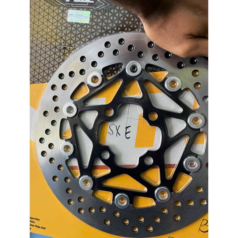 disc piringan cakram depan PNP ninjaR ninjaSS Ninja R SS untuk velg GP wheel Vrossi V rosi AK55 VND 