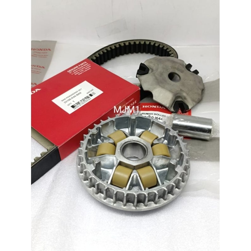 Harga promp V Belt only K44+Rumah roller Assy Honda Beat esp Beat Street Beat pop Scoopy esp Scoopy 