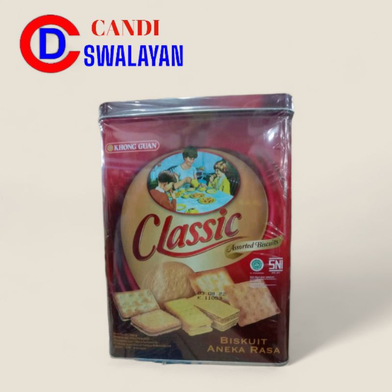 

Biskuit KHONG GUAN Classic Assorted 600g