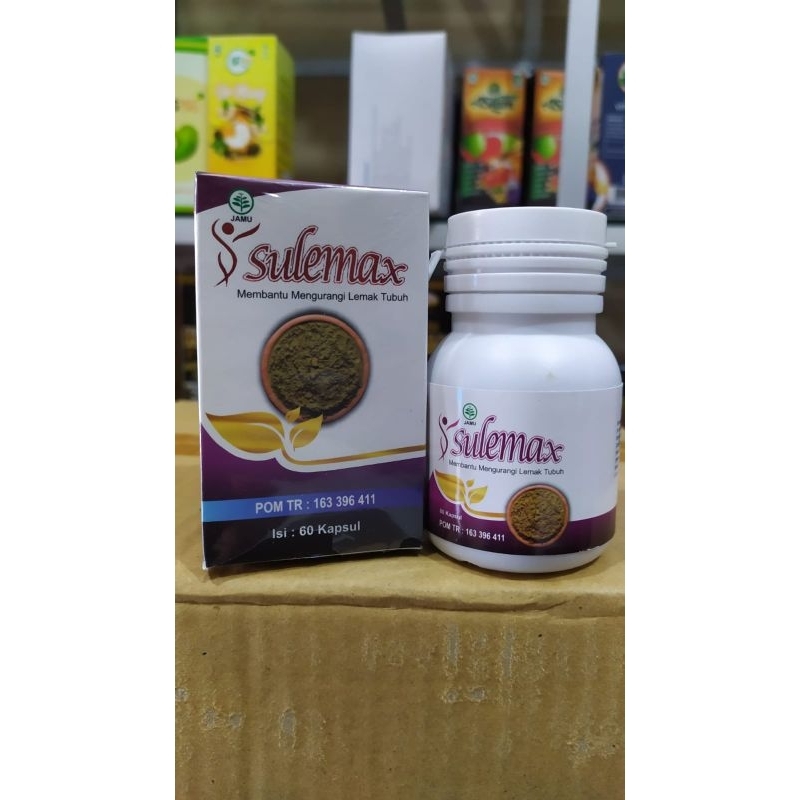 SULEMAX OBAT HERBAL SLIMMING PENURUN BERAT BADAN DAN DETOKS 60Kp