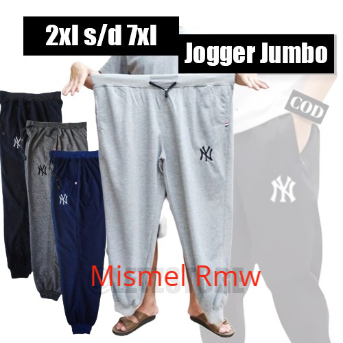 Celana Panjang Jogger pria wanita resleting