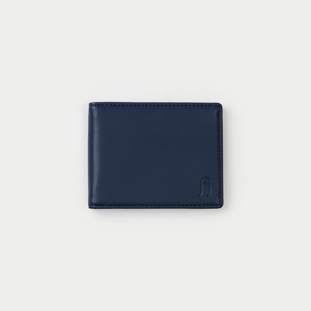 FILOU Dompet Kulit Money Clip - Navy
