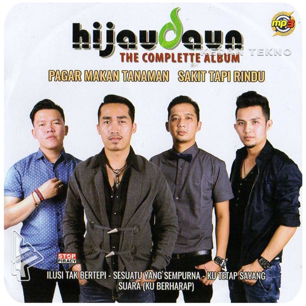 Kaset Mp3 Audio Album Hijau Daun