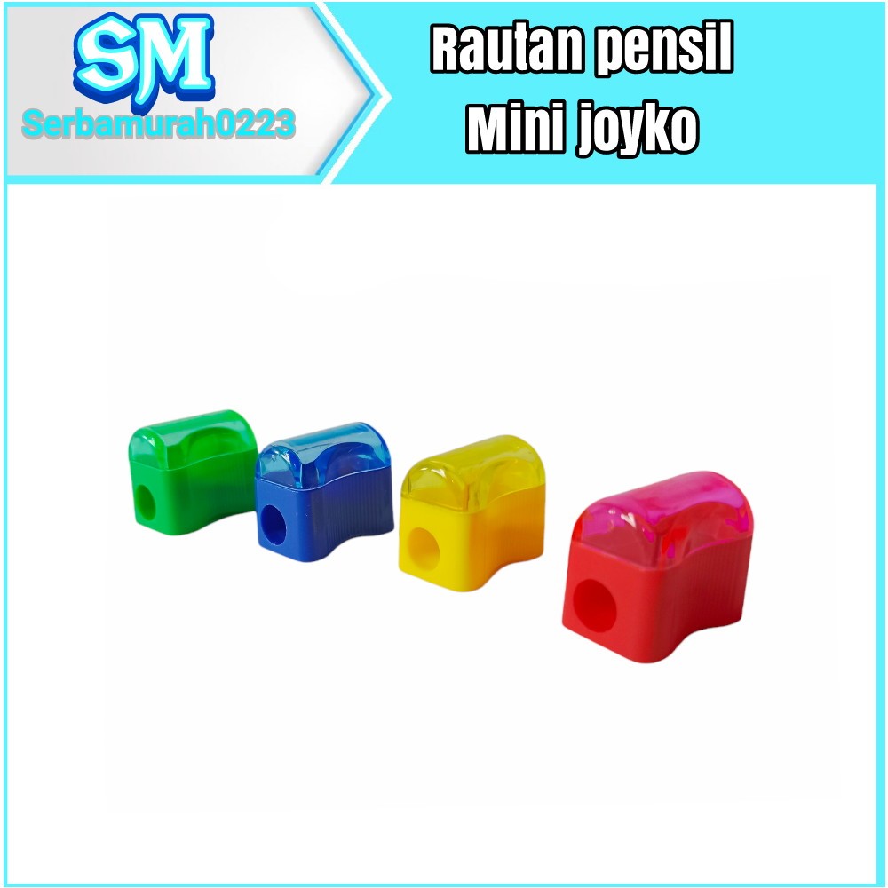 

serutan pensil bentuk roti mini