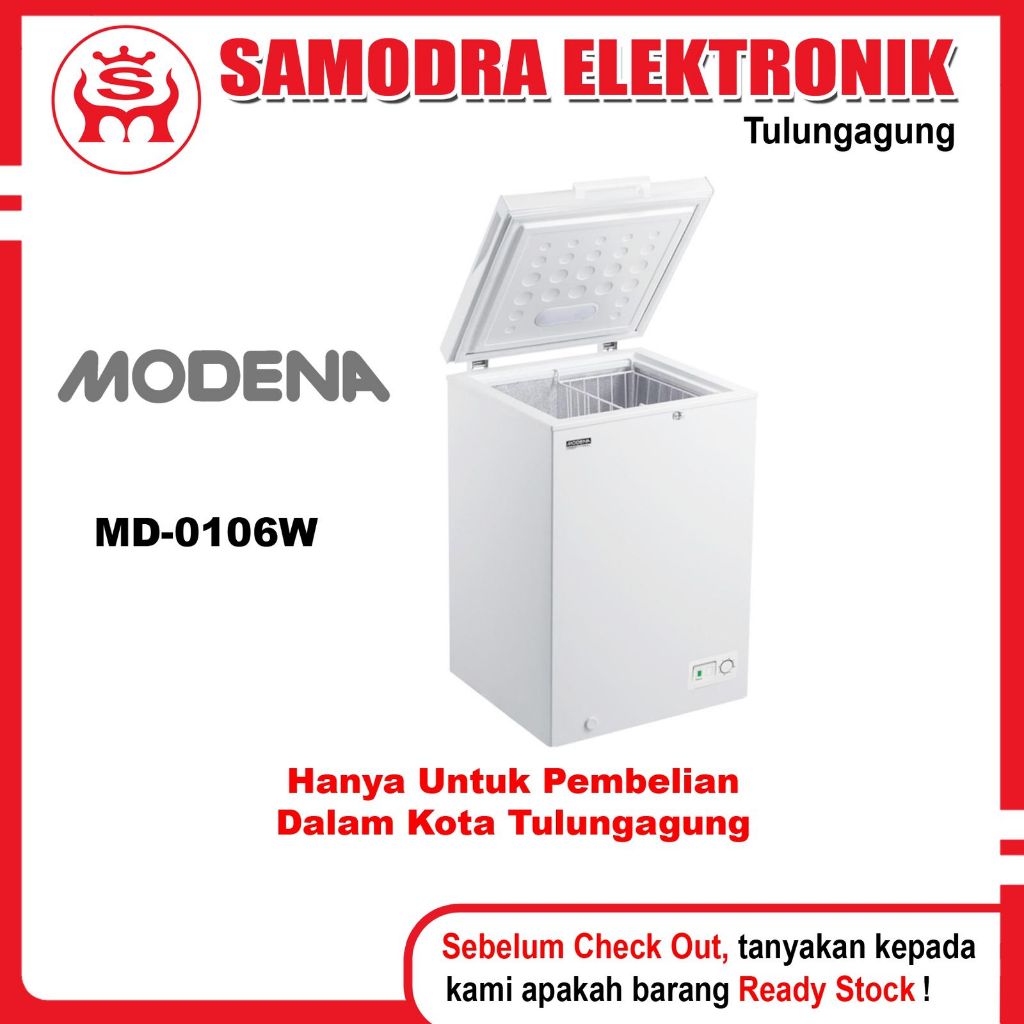 Chest Freezer MODENA MD-0106W | Chest Freezer 100L Modena