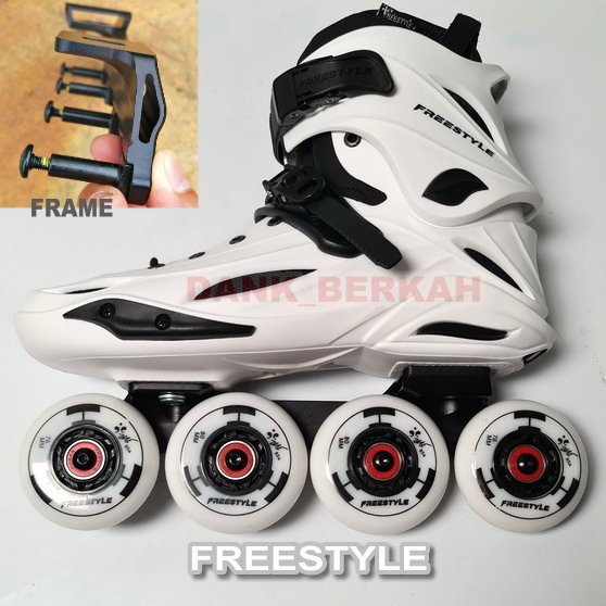 FREESTYLE Inline Skate Frame Samping Satu Sisi