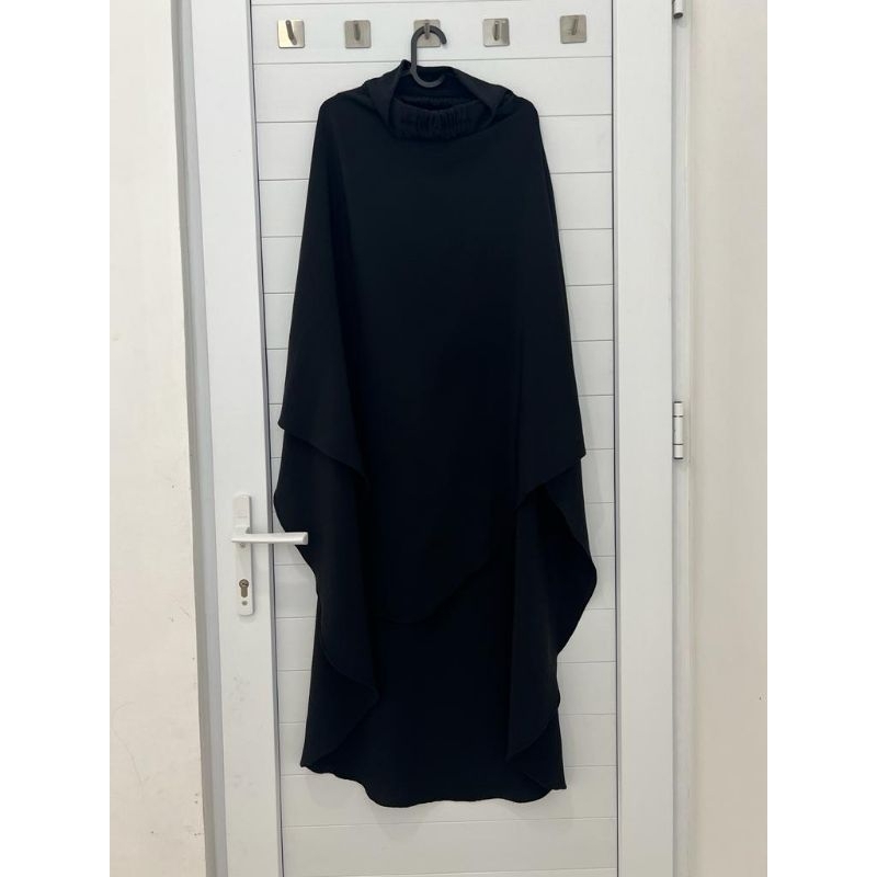 Preloved French Khimar FK Instan Classic Bhumi Series Zaysaku Size Medium