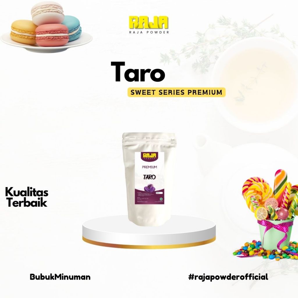 

Bubuk Taro Bubuk Minuman Taro Powder 250 gram PREMIUM