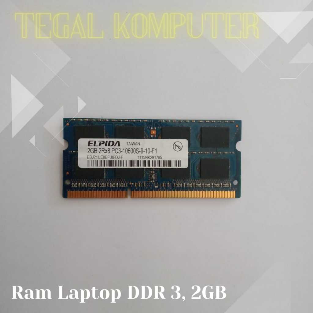 Ram Laptop 2 GB DDR 3
