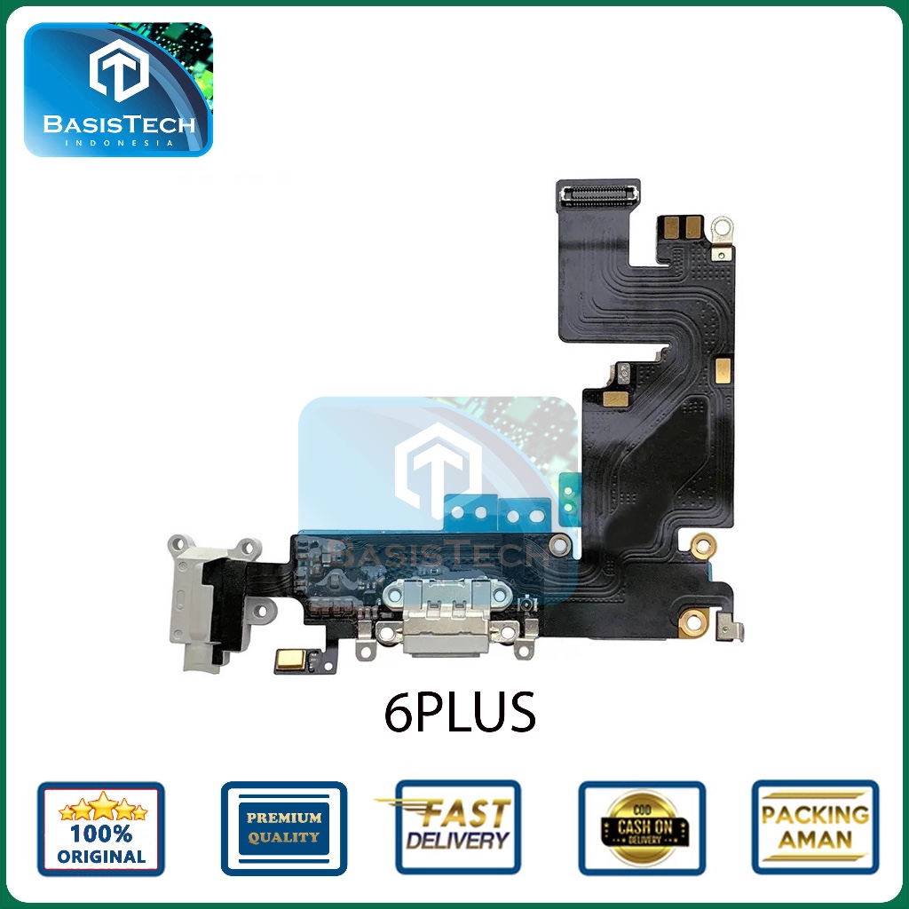 FLEXIBLE KONEKTOR CAS CHARGER FOR IPHONE 6 PLUS ORIGINAL QUALITY