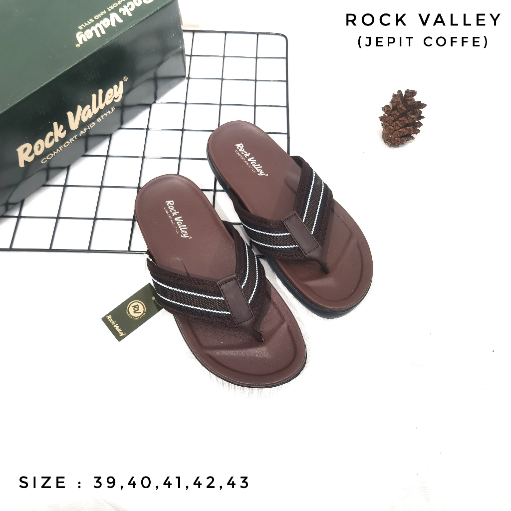 Sandal Cowok Rock Valley & Mascote Terbaru