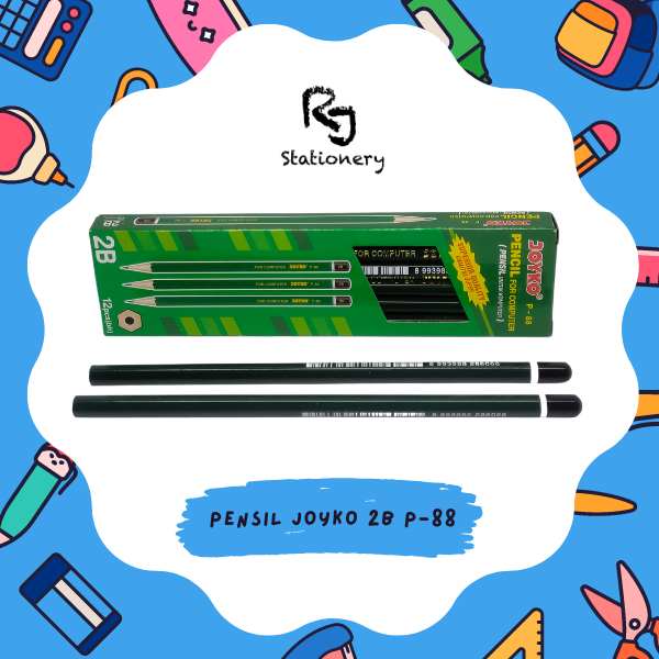 

Pencil / Pensil Joyko P-88 / 2B / 1 BOX 12 PCS