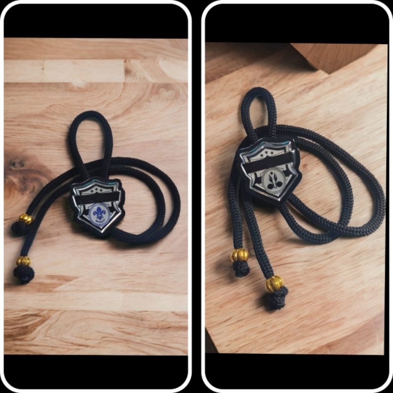 

Ring kacu Pramuka hologram ukir nama