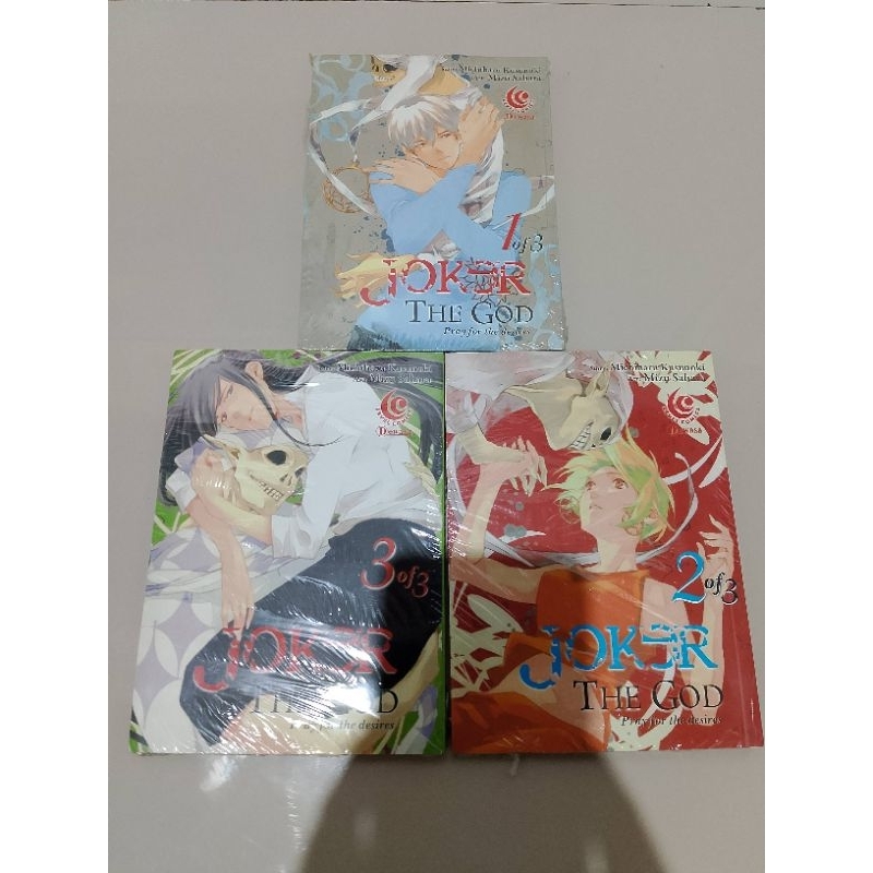 [Segel/Baru] Komik Joker of The God 1-3 (Mizu Sahara)