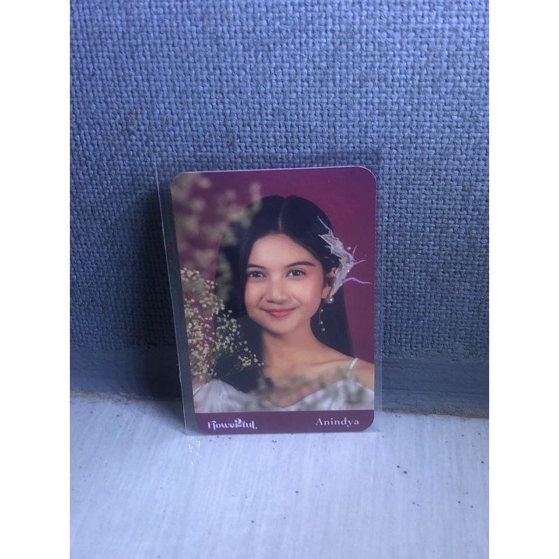 Photocard Jkt48Flowerfl Anindya Official 
