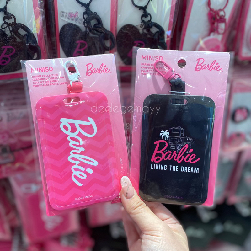 

Miniso x Barbie - Card Holder ID Name Tag Lanyard Keychain Barbie