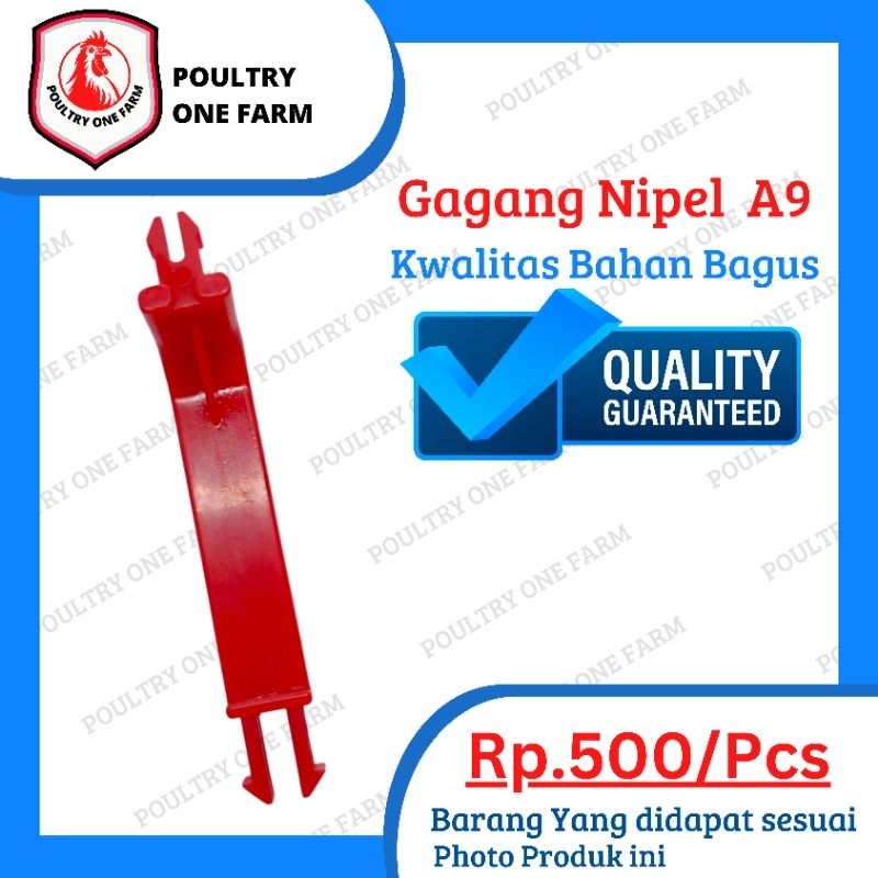 Gagang Nipel A9 Cocok Untuk Ayam Broiler - Ayam Petelur - Burung Puyuh