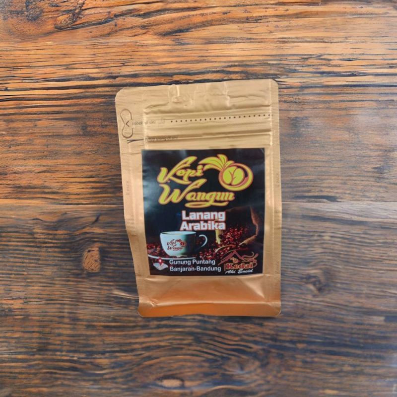 

Kopi Lanang arabika Puntang kopi wangun Kopi bubuk biji kopi 100gram Natural single orign tanpa gula