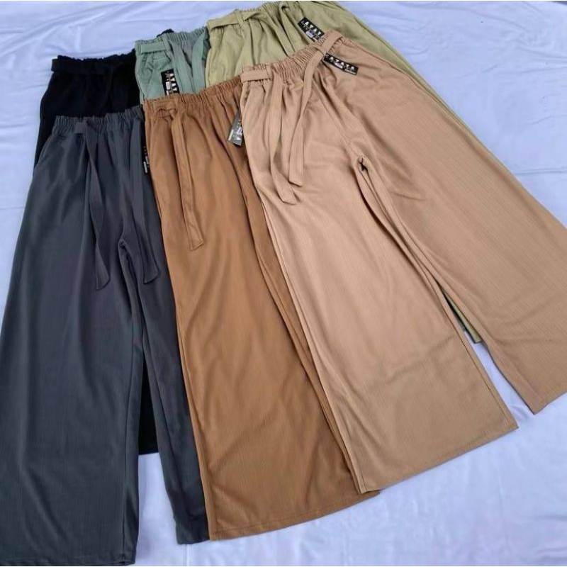 CELANA JUMBO - Kulot Jenny Tebal -  Kulot Anti Kusut - Kulot Wanita Jumbo BB 100 kg