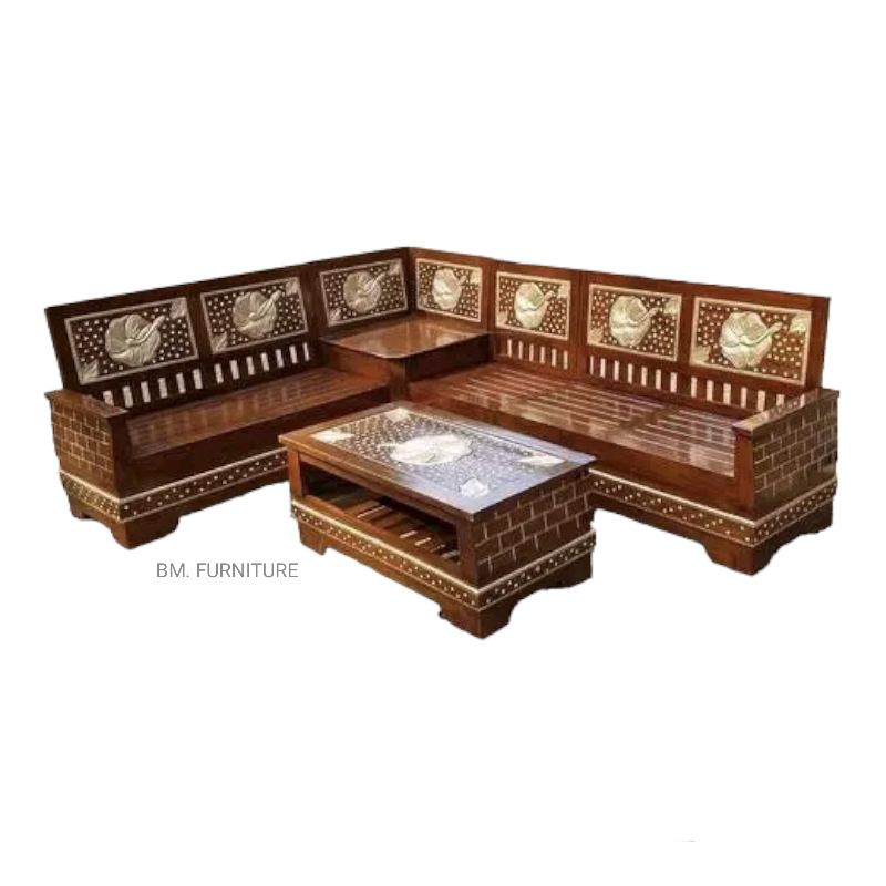 Kursi Tamu Sudut Jati Jepara